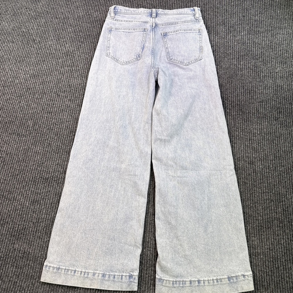 Scotch Soda Jeans Womens 0/25  26x27 The Sky High Rise Jeans  Light Blue Casual - Picture 7 of 9